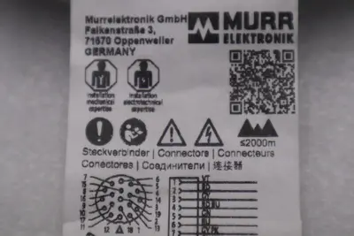 MURR ELEKTRONIK 7000-23251-3980500 /7000232513980500 CONNECTING CABLE STOCK 5676