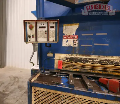 Used 1994 HACO ATLANTIC HSL 4016 Sheet Metal Shears Michigan US | Vander Ziel Machinery Sales #483389