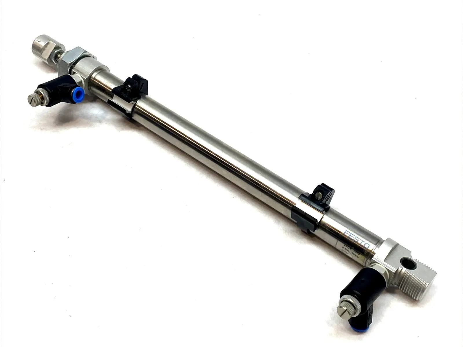 USED FESTO ISO CYLINDER 20MM BORE 220MM STROKE M8 THREAD 193990