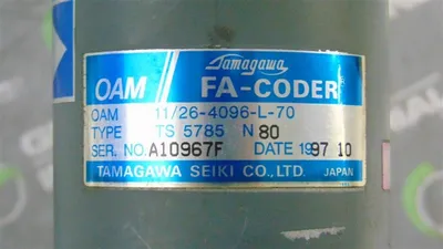 Mitsubishi HA-SA102Y Permanent Magnet AC Servo Motor Used