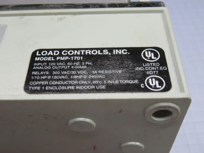 Used LOAD CONTROLS _UNKNOWN_ CNC & N/C Controls | OCO Industrial #1668863