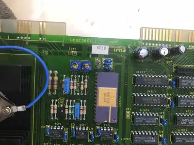 FUJI Electric F770 60 26 3D PLC Processor Card / Circuit Board