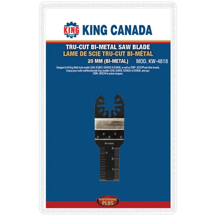 New | in-Stock KING CANADA KW-4818 Woodworking Saws British Columbia CA | Lenmark #272204