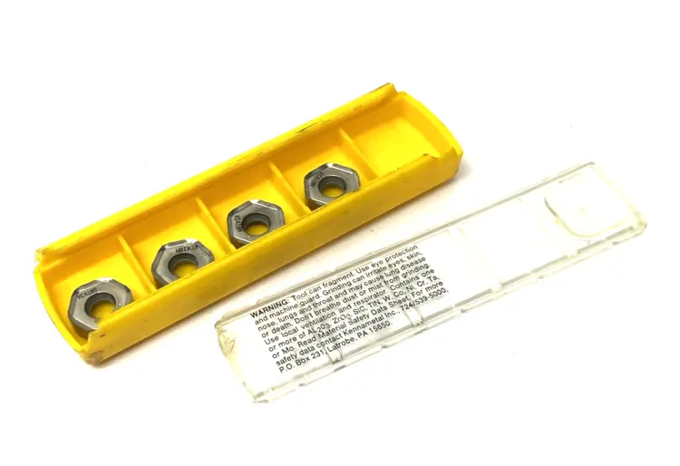New | in-Stock Kennametal Dodeka™ Mini Carbide Insert HNGJ-LDJ HNGJ0604ANFNLDJ 4-PACK Indexable Insert Michigan US | Maverick Industrial Sales #1391733