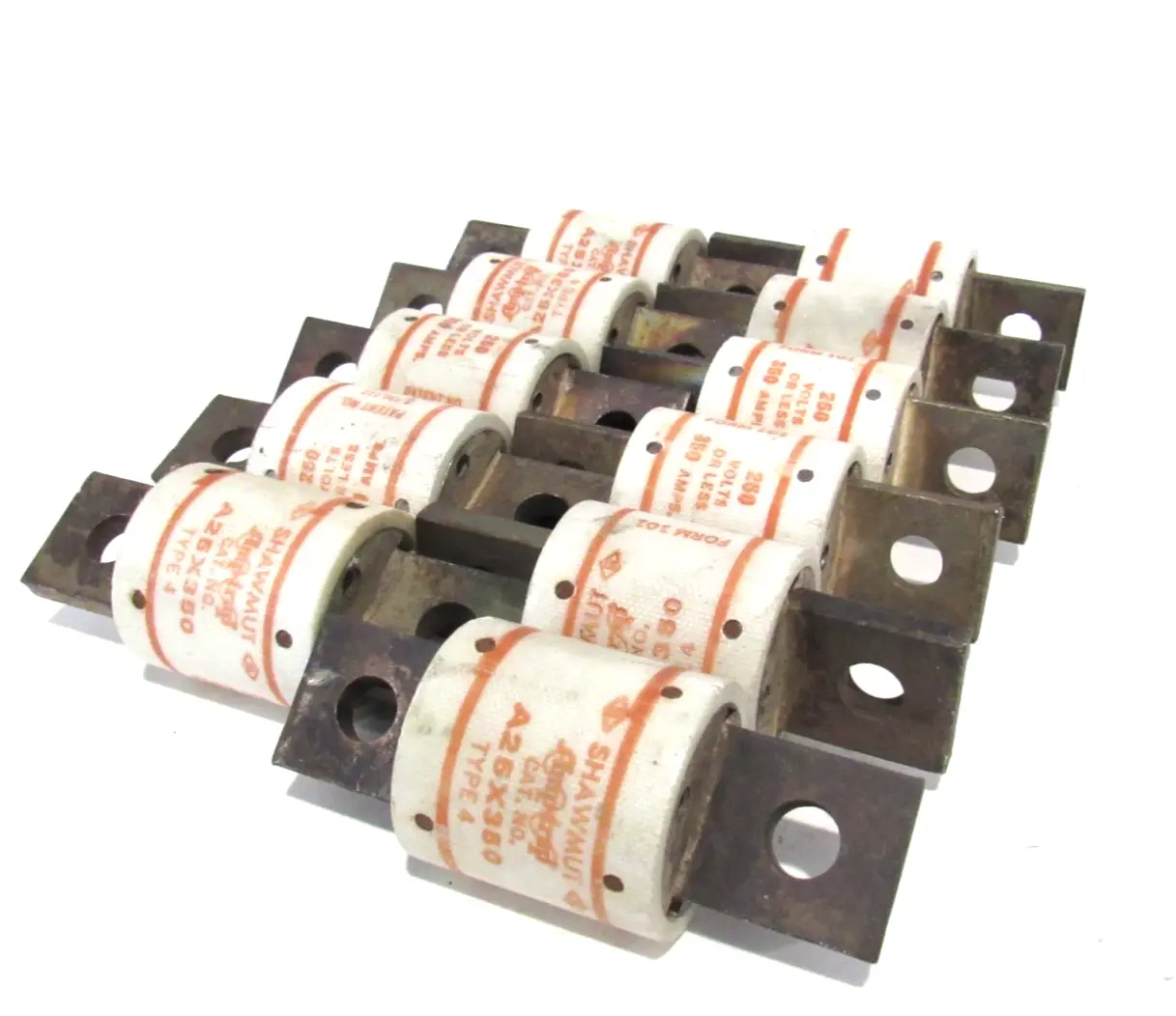 LOT OF 11 NEW SHAWMUT A25X350 FUSES