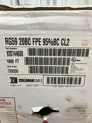 Coleman Cable 920744608 Power-Limited Circuit Cable 300V, AWM 1354 900ft