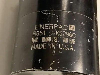 Used ENERPAC B651 K5296C Misc Electrical & Power Parts Ohio US | Surplus Asset Holdings #1241132