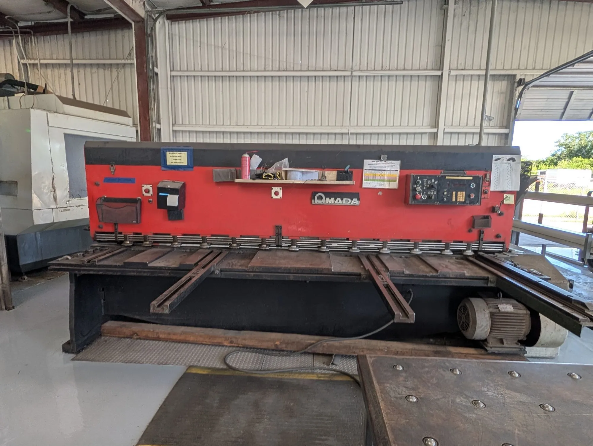 Used 1987 AMADA M-3060 Power Squaring Shears (Inch) Wisconsin US | Mac-Tech #1341407