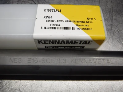 Kennametal 1" Indexable Boring Bar 12" OAL E16SCLPL3 (LOC2364)