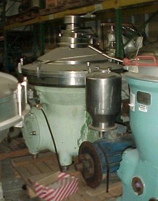 Westfalia SAKP 20036 hermetic clarifier centrifuge, 316SS.