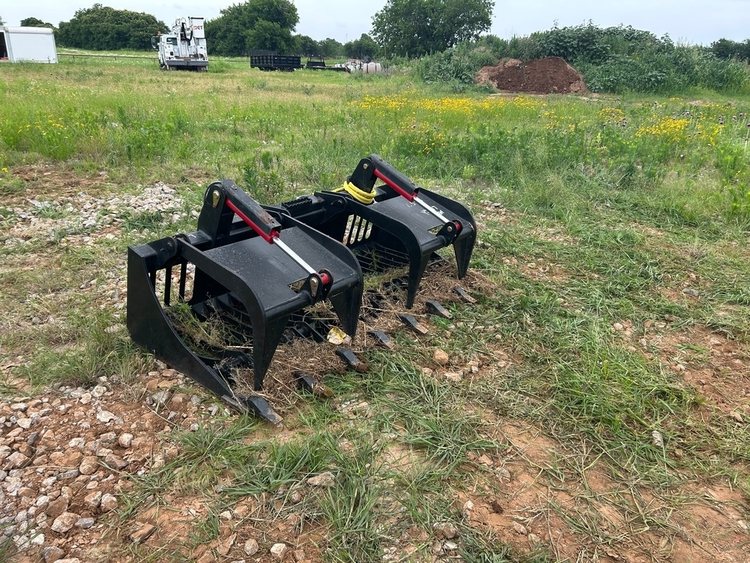 New | in-Stock 2025 MID STATE 80" ROCK GRAPPLE Grapple Buckets Oklahoma US | OT Truck & Tractor Sales #1383872