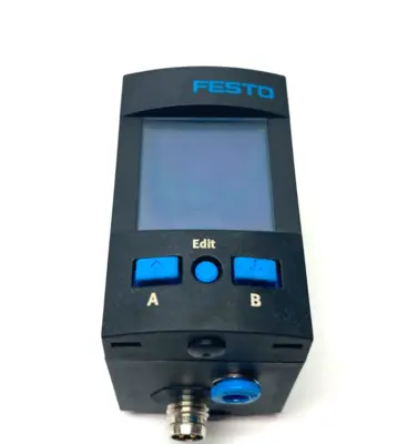 Used FESTO DIGITAL PRESSURE SENSOR W/ I/O LINK Sensors | Maverick Industrial Sales #1106838