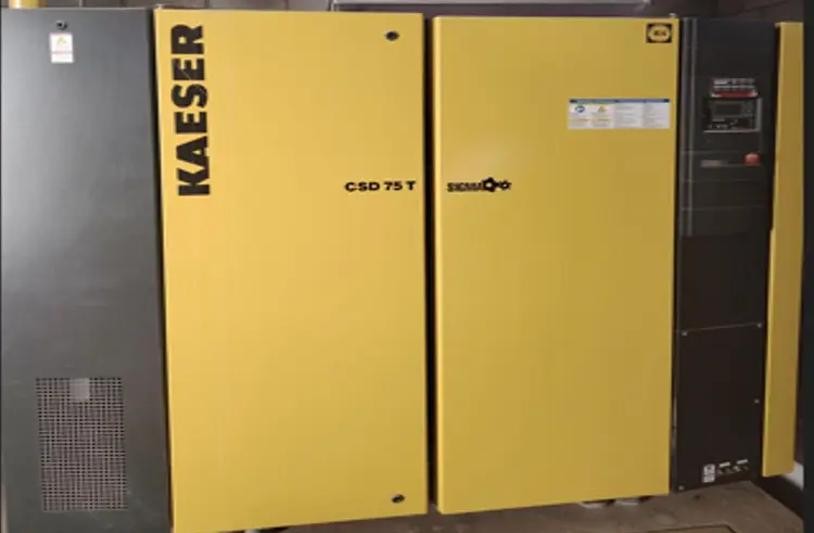 Used 2023 KAESER CSD75T Rotary Screw & Sliding Vane Air Compressors US | VX Machinery #903597