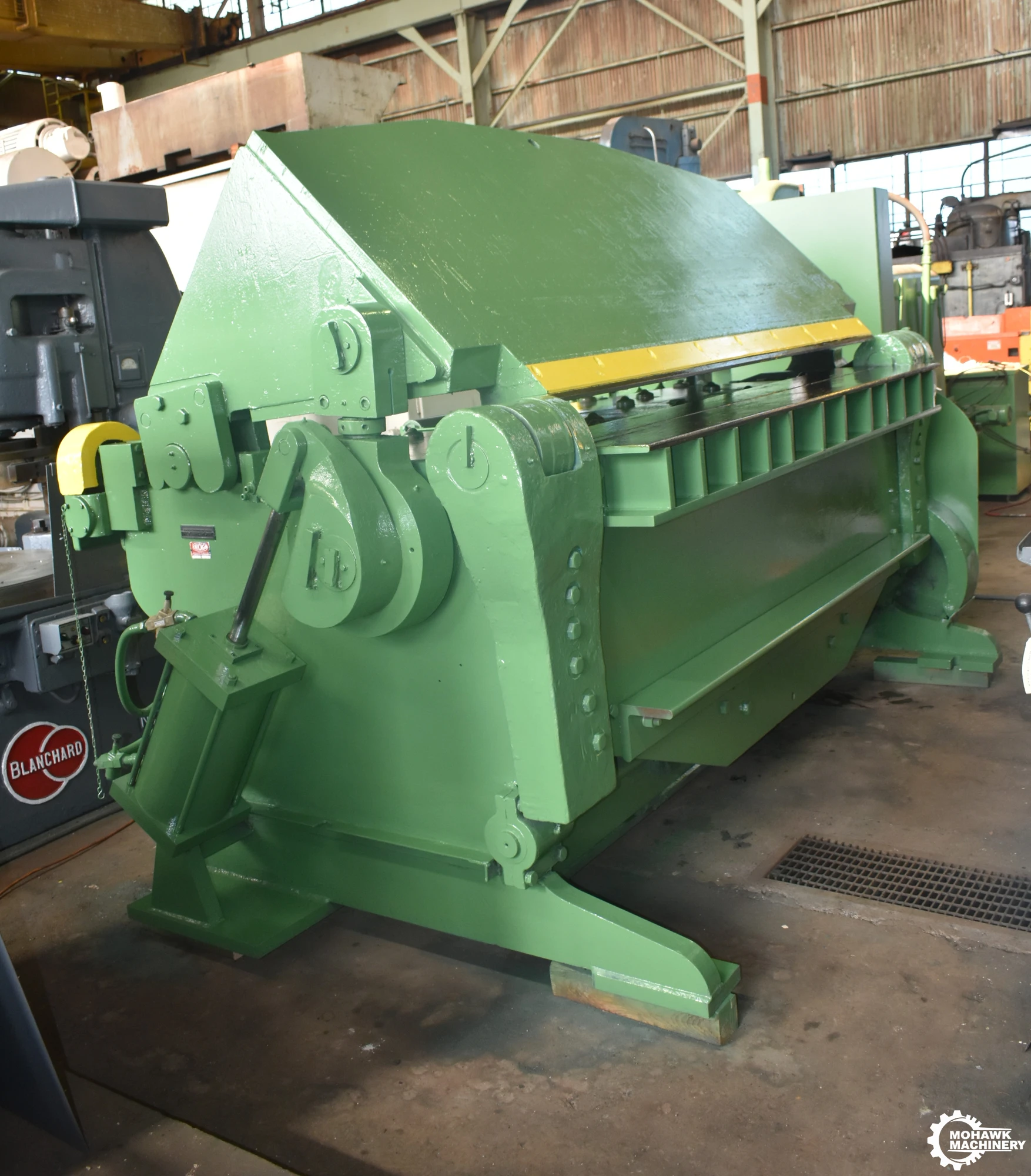 8' X 3/4" DREIS & KRUMP CHICAGO "189" POWER-APRON BRAKE w/PNEUMATIC CLAMPING - 20 HP