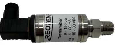 NEW REOTEMP TG1P19-1A4B PRESSURE TRANSMITTER 0-150 PSI TG1P191A4B