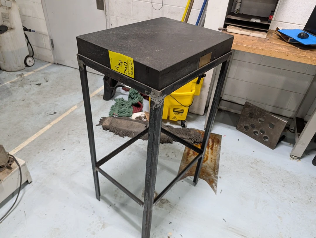 Granite Plate W/ Stand 24"x18"