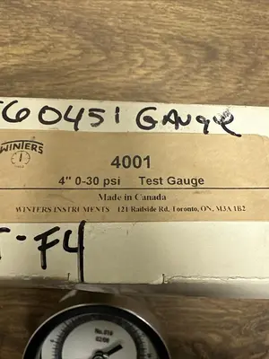 New | in-Stock WINTERS 4001 Universal Pressure Meters Ohio US | Surplus Asset Holdings #1226488