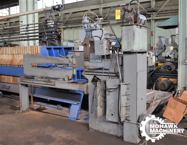 60” X 10 GA NIAGARA “31” RING & CIRCLE SHEAR w/CIRCLE ARM - HYDRAULIC BLADE ADJUSTMENT
