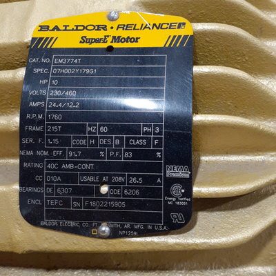 Item# M494 IGE Type FP-29 Class “U” Fan Cartridge Assembly – AFC-Holcroft (New)
