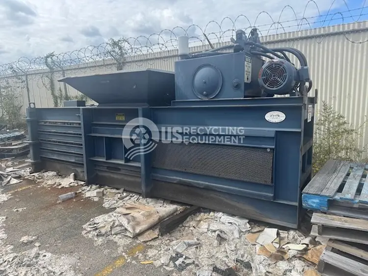 Used 2003 CRAM-A-LOT HX-60 HORIZONTAL WITH FLARED HAND FEED HOPPER Balers | US Recycling Equipment #474345