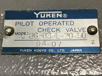 USED YUKEN CPDG-03-E-20-50