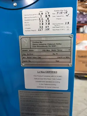 Used P-K Thermific _UNKNOWN_ Boilers South Carolina US | Palmetto Automation #1539787