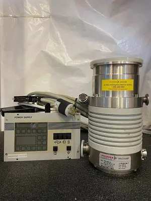 Pfeiffer Balzers TPH 180H U Turbo Molecular Pump With TCP 380 controller & Cable