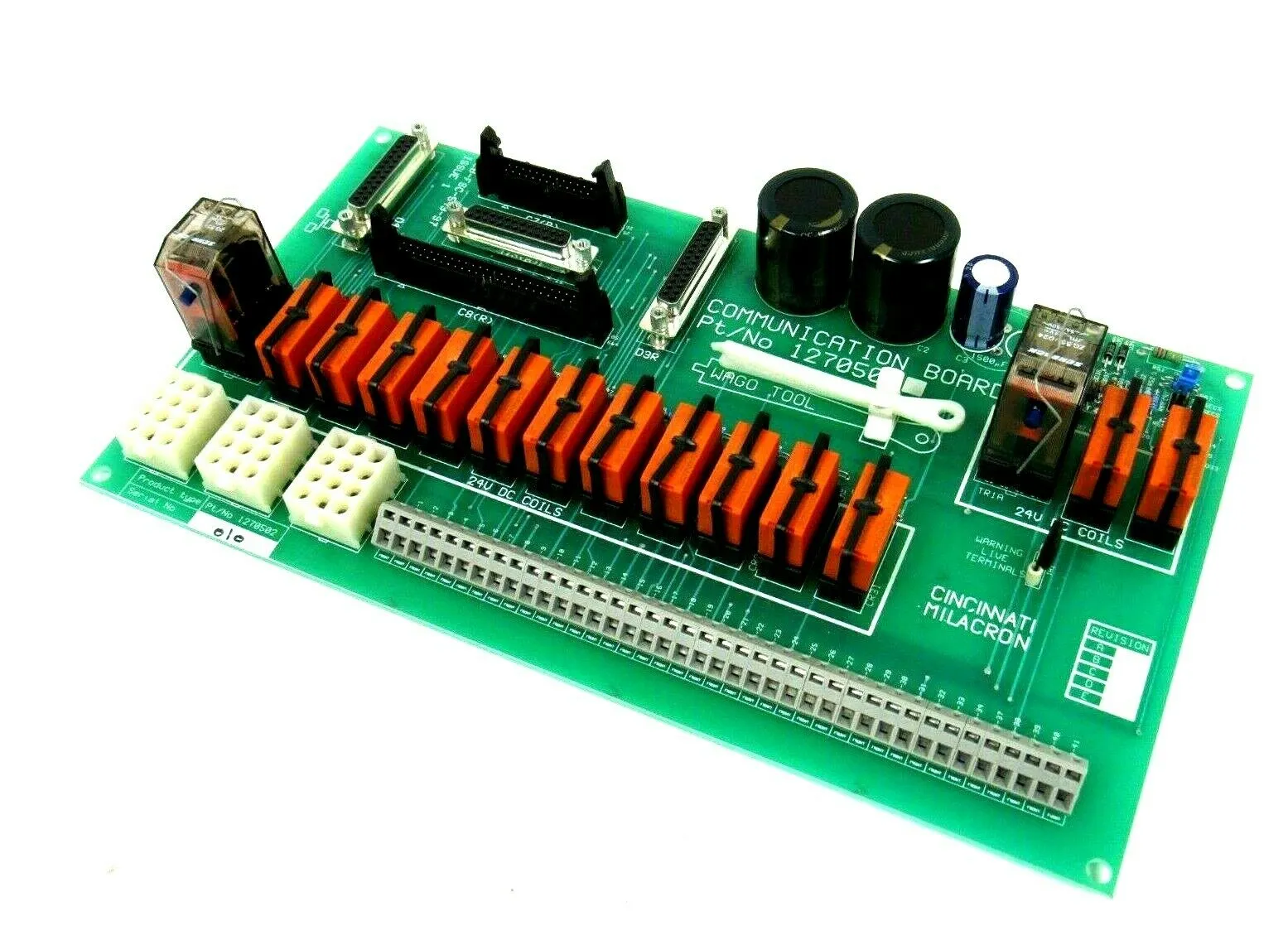 NEW CINCINNATI MILACRON 1270502 COMMUNICATION BOARD PCB-FSC-543-97