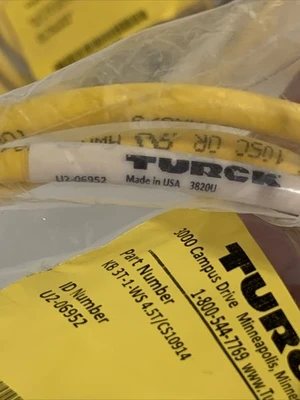 NEW Turck KB 3T-1-WS 4.5T/CS10914