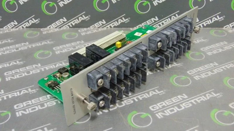 Bently Nevada 3300 Series Signal Relay Board 81545-01 Board Rev. V Used