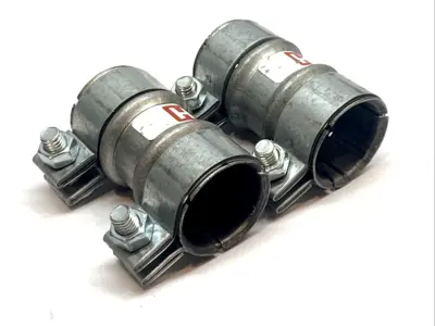 USED H‑P 1.75" OD TUBE GALVANIZED COMPRESSION 4" LOT OF 2