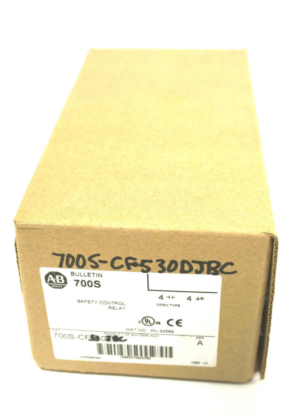 NEW ALLEN BRADLEY 700S-CF530DJBC CONTROL RELAY 700SCF530DJBC