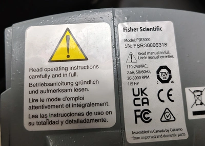 Used FISHER SCIENTIFIC _UNKNOWN_ Stirrers California US | Biotech Equipment Sales #1464609
