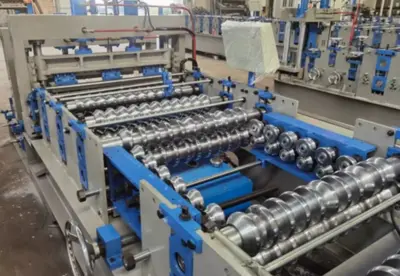 Corrugated Metal Roofing Roll Forming Machine – Algeria