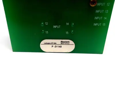 Used MANNESMANN REXROTH 24V 15 TOTAL INPUT CARD Misc Industrial Equipment | Maverick Industrial Sales #1101425