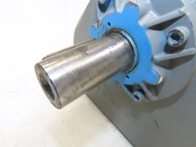 Eberhard Bauer G13-10/DK 74-178-AS/M Inline Gearmotor w/Brake 32rpm 277/480V 3PH