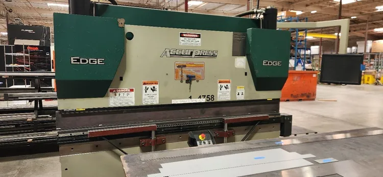 Used 2016 ACCURPRESS ACCELL 4758/E Press Brakes Oregon US | Fahey Machinery Co., Inc. #1278617
