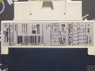 Schneider Electric CAD50 BD 3 Pole Contactor 10A Used