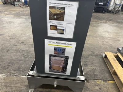National Bulk Equipment BOX DUMPER 40″ x 48″ x 51.5″ tall
