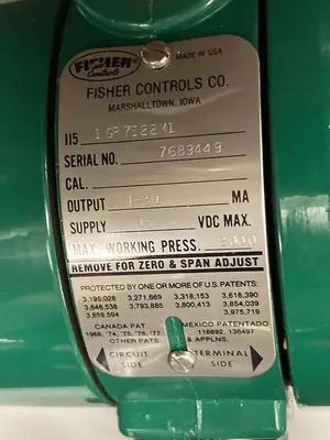 New | in-Stock FISHER 1151GP7E22M1 Sensors | Surplus Asset Holdings #1227236