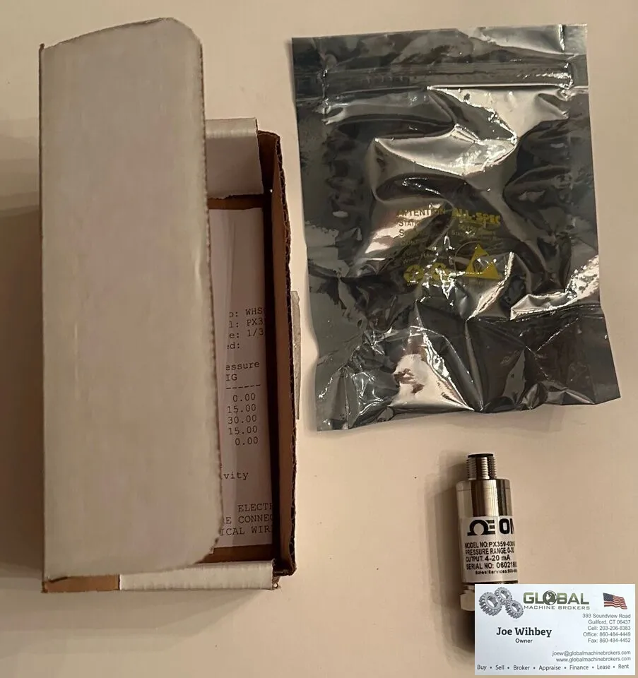 Omega PX359-030GI Pressure Transducer 0-15PSI