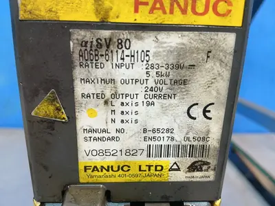Used FANUC A06B6114H105 Servo Drives Ohio US | HGR 24 #1335283