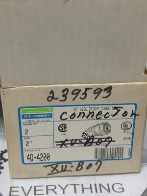 New | in-Stock O-Z/GEDNEY 4Q-4200 Miscellaneous Equipment (Electrical & Power) Ohio US | Surplus Asset Holdings #1235341