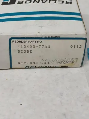 New | in-Stock RELIANCE ELECTRIC 410403-77AW Miscellaneous Equipment (Electrical & Power) Ohio US | Surplus Asset Holdings #1237992