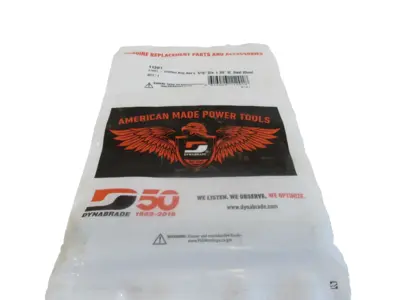 NEW DYNABRADE 11201 CONTACT ARM 5/16" DIA. X 3/8 W, STEEL WHEEL