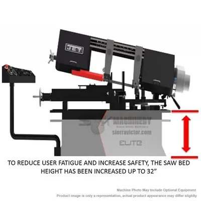 JET EHB-1018V Horizontal Bandsaws Manual | Sierra Victor Industries (2)