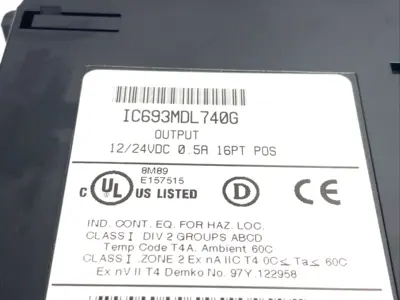 USED GE FANUC IC693MDL740