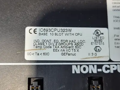 USED GE FANUC IC693CPU323W