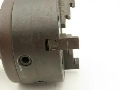 Buck Chuck 1434 3 Jaw Adjust-Tru Self Centering Manual Lathe Chuck 4" OD