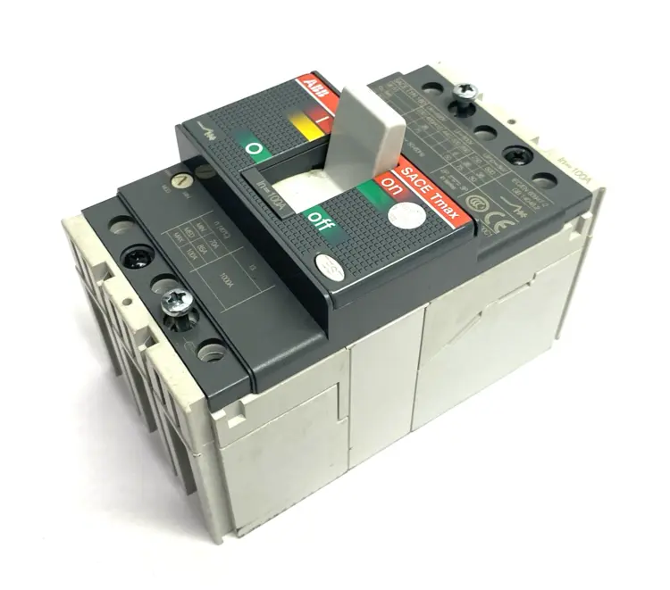 Used ABB MOLDED CASE CIRCUIT BREAKER SACE TMAX 3-POLE SACET1N160 Circuit Breakers | Maverick Industrial Sales #1099271